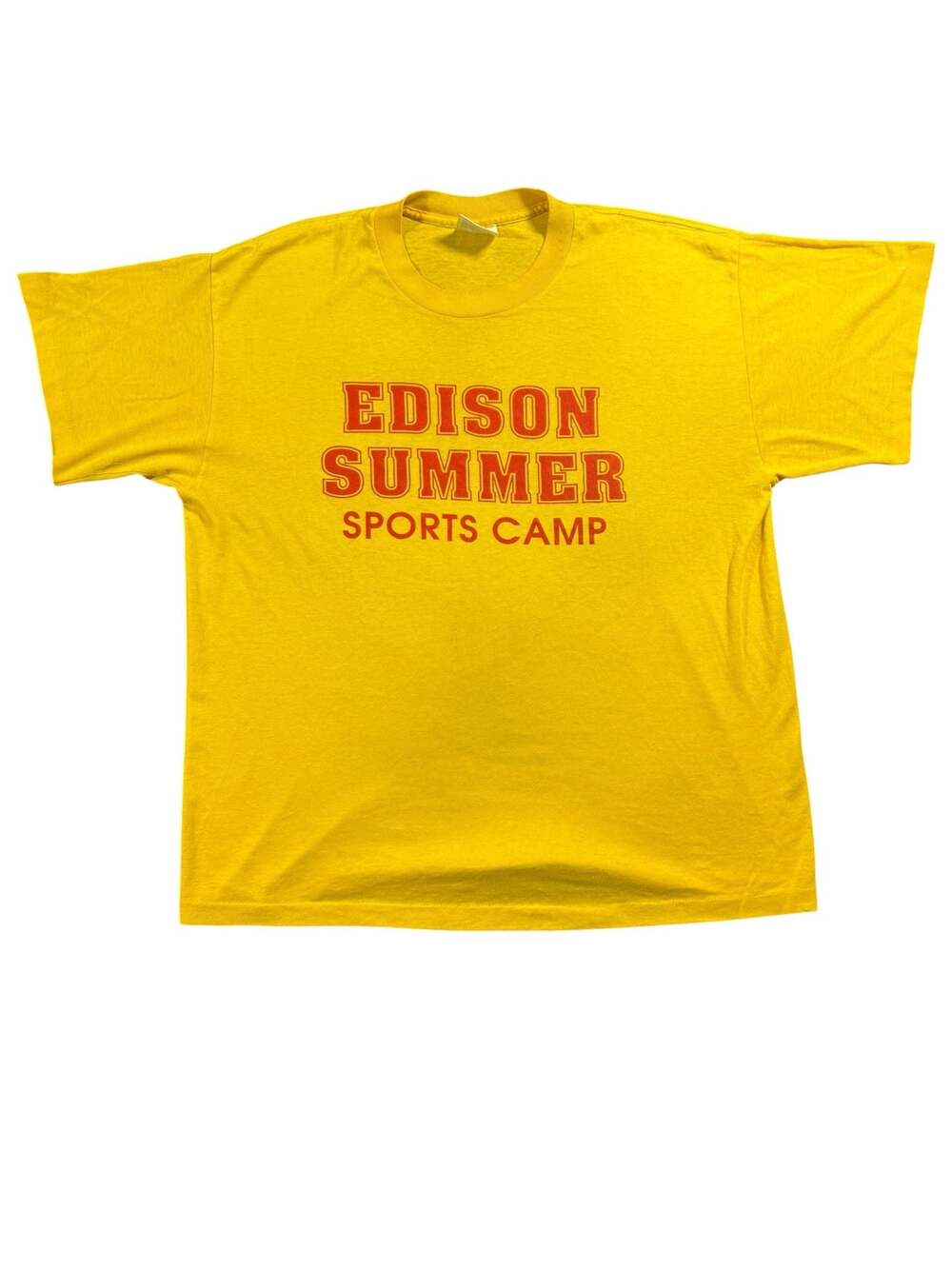 Vintage Bike Edison Summer Sports Camp T-Shirt Size XL